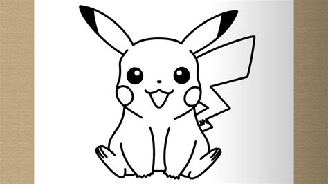 pikachu para desenhar|COMO DESENHAR O PIKACHU (Passo a Passo) Rápido e fácil